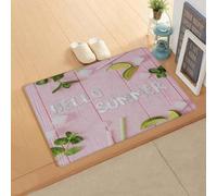 zerbino ingresso casa Zerbino Hello Summer Fresh Lime Slice e foglia di menta per gli amanti dell'estate