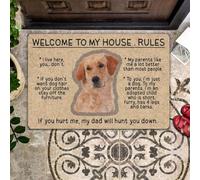 zerbino ingresso casa Zerbino Labrador Benvenuti nella mia casa, regalo e decorazioni