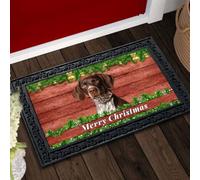 zerbino ingresso casa Zerbino natalizio Barnwood con puntatore tedesco a pelo corto
