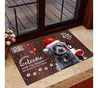 zerbino ingresso casa Zerbino natalizio GREY Schnoodle Join Our Party