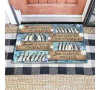 zerbino ingresso casa Zerbino Penguin Fai ciò che ti rende felice