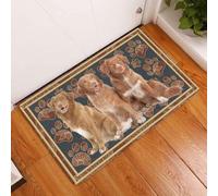 zerbino ingresso casa Zerbino per cani Nova Scotia Duck Tolling Retrieve Flower Paw