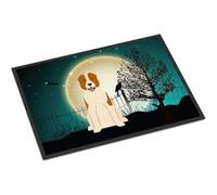 zerbino ingresso casa Zerbino per Halloween a forma di cane da pastore dell'Asia centrale