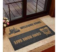 zerbino ingresso casa Zerbino per interni ed esterni Benvenuto a casa per camionisti, come tornare a casa sani e salvi