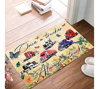 zerbino ingresso casa Zerbino per interni ed esterni Once A Trucker Always A Trucker