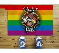 zerbino ingresso casa Zerbino per l'orgoglio LGBT africano, idea regalo, uniti contro l'odio, orgoglio LGBT, orgoglio nero, uguaglianza e diritto