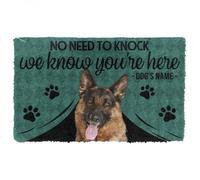 zerbino ingresso casa Zerbino personalizzato con nome Bulldog francese Sappiamo che sei qui