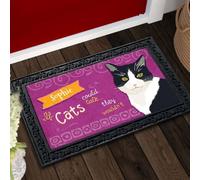 zerbino ingresso casa Zerbino personalizzato Se i gatti potessero parlare