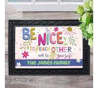 zerbino ingresso casa Zerbino personalizzato "Siate gentili l'uno con l'altro"