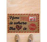 zerbino ingresso casa Zerbino regalo per pompiere: la casa è dove c'è il cuore