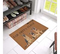 zerbino ingresso casa Zerbino stampato con pastore tedesco Our Happy Place