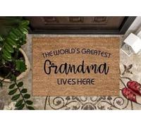 zerbino ingresso casa Zerbino stampato La nonna più brava del mondo vive qui