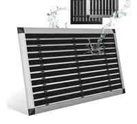 Björn&Schiller Zerbino per esterni, telaio in alluminio argento, 50 x 80 cm, per esterni, in alluminio, per esterni, con fibre di polipropilene, resistente alle intemperie