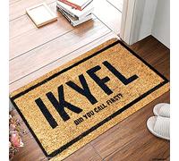 Zerbino Ingresso Esterno Ikyfl Did You Call First Greeting Morbide Zerbino Per Porta Robusto Tappetino Per Corridoio Casa Camera 60X40Cm