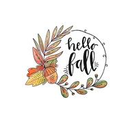 Zerbino Ingresso Fall Fall Flower Hello Fall Beautiful Per 40X60CM | Door Mat Resistente Tappetini da Bagno Per Camera