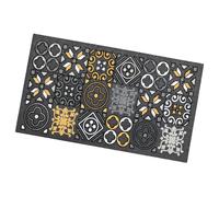 emmevi Zerbino Gomma Simpatico Tappeto Ingresso Asciugapassi Antiscivolo mod.FLOMAT 40X70 DIS_(D)