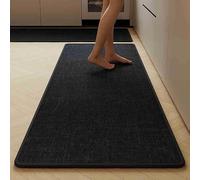 Zerbino Ingresso Interno Varie Misure e Colori 60x155cm Nero | Zerbino D'Ingresso Per Interni Assorbe L'Acqua E Raccoglie Lo Sporco Per Cane Animali