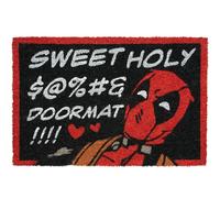 Grupo Erik: Zerbino Ingresso Deadpool - Tappeto Marvel Deadpool, fabbricato con base in PVC antiscivolo, 40 x 60 cm, Deadpool Gadget, Accessori Casa Marvel