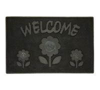 Zerbino Modello Smile Black Colore Nero in PVC Fondo Pieno **PROMO**