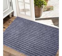 Zerbino per Corridoio Tappetino D'Ingresso Assorbenti 40x120cm Grigio | Zerbino Resistente E Antiscivolo Antiscivolo Antinciampo Facile Da Pulire A Profilo Basso Retroporta E Garage