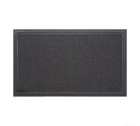 Zerbino per esterni, antiscivolo, per interni, con retro in gomma siliconica, tappetino in fibre elastiche per proteggere i pavimenti