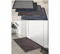 Zerbino per Esterno e Interno - Zerbino in Moquette con Gomma Antiscivolo e Impermeabile - Zerbino per Porta di Casa e Negozio - Tappeto Rimuovi Fango