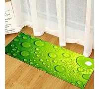 Zerbino per interni con gocce d'acqua 60 x 180 cm lungo tappeto corridore corridoi cucina tappeti antiscivolo tappetino comfort tappetini multiuso per bagno o postazioni di lavoro