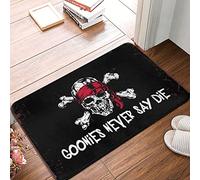 Zerbino per porta d'ingresso, motivo: Goonies Never Say Die Mat Retro Area Zerbino per ingresso interno (dimensioni: 40 x 60 cm)