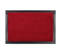 Zerbino Selena - tappetino per porta - raschia sporco - tappetino per porta d'ingresso - zerbino - pulisci-via, rosso, 40 x 60 cm