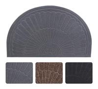 Zerbino semicircolare per ingresso, tappetini per pavimenti, tappetini impermeabili per pavimenti, scarpe