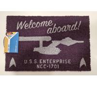 74370 STAR TREK WELCOME ABOARD DOORMAT