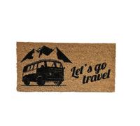 ZERBINO,tappeto,asciugapassi COCCO PRINT LET'S GO TRAVEL CM. 25X50