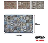 ZERBINO TAPPETO CUCINA MULTIUSO PARTY 53x180 cm RETTANGOLARE