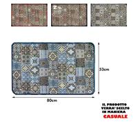 ZERBINO TAPPETO CUCINA MULTIUSO PARTY 53x80 cm RETTANGOLARE