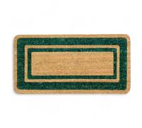 Zerbino tappeto super verde in cocco con spessore 17 mm