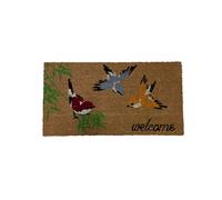 Zerbino Tappeto Velcoc "Acrylic" Da Ingresso 40x75 Cm Cocco Naturale Stampato