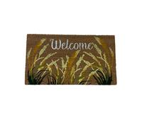 Zerbino Tappeto Velcoc "Viridi" Da Ingresso 40x75 Cm Cocco Naturale Stampato