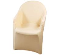 Zerci Beach Chair mobili Copertura Singola Elasticizzato Slipcover Divano Protector, Champagne, Taglia Unica (Solo Copertina, Nessuna Sedia)