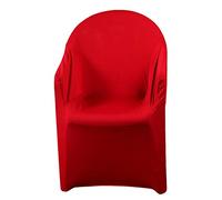 Zerci Beach Chair mobili Copertura Singola Elasticizzato Slipcover Divano Protector, Red, Taglia Unica (Solo Copertina, Nessuna Sedia)