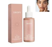 Zeria Gocce abbronzanti senza sole, gocce per stimolare naturalmente la melanina, migliorare la tua carnagione naturale per un vero bagliore soleggiato, senza danni al sole e rimanere