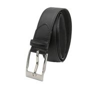 Zerimar Cintura in pelle - Cintura con cerniera interna per prevenire i furti - Larghezza 39 mm - Evita i furti - Cintura in pelle - Cintura in pelle - Colore nero - Taglia 120