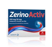 ZERINOACTIV*20CPR 200MG piu 30MG