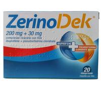 ZERINOACTIV*20CPR 200MG piu 30MG