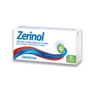 SANOFI SpA Zerinol 300mg+2mg 20 compresse rivestite