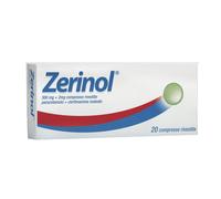 Zerinol 300 mg + 2 mg compresse rivestite