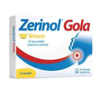 Zerinol Gola 20 mg 18 Pastiglie Gusto Limone