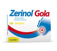 Zerinol Gola 20 mg Limone 18 Pastiglie
