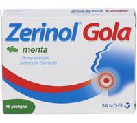 zerinol Gola Menta 20mg Ambroxolo Cloridrato 18 Pastiglie