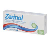 SANOFI SpA Zerinol 300mg+2mg 20 compresse rivestite