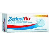 Zerinolflu Antinfluenzale Paracetamolo 12 Compresse Effervescenti